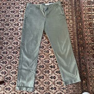 J. Crew Vintage Olive Chinos for Men